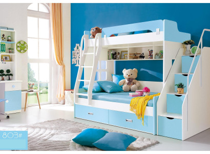 Double bunk bed Bunk bed Bunk Childrens room Loft bed Bed Childrens bed Beds